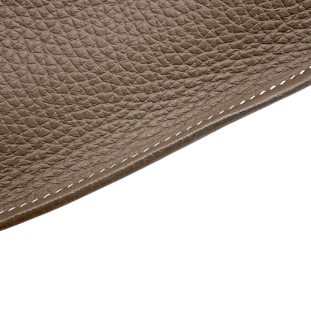 エルメス エブリンTPM 111cm アマゾン エトゥープ/ブルーインディゴ/シルバー金具 トリヨンクレマンス W刻印