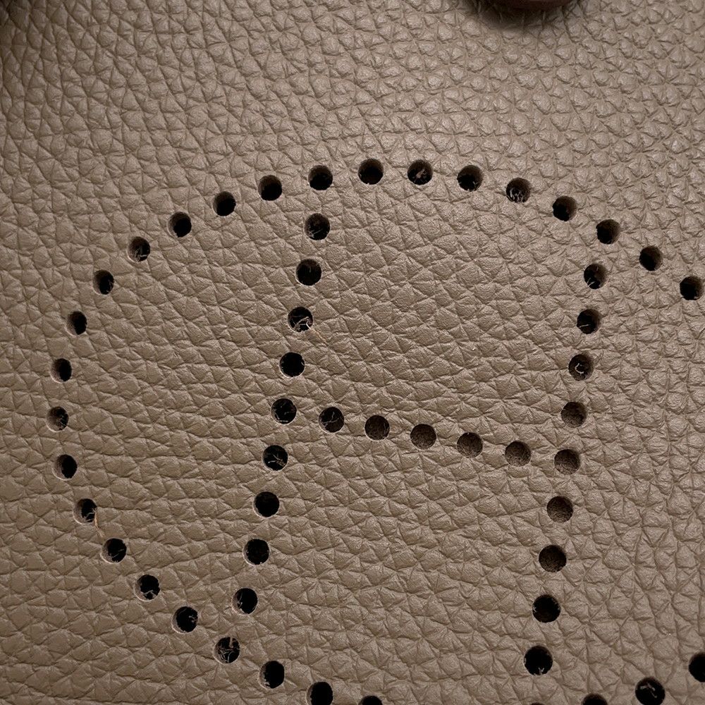 エルメス エブリンTPM 111cm アマゾン エトゥープ/ブルーインディゴ/シルバー金具 トリヨンクレマンス W刻印