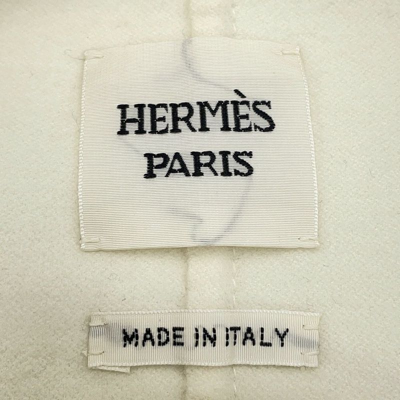 エルメス ロングジレ クルードセル ダブルフェイス カシミヤ レディースサイズ34 HERMES トップス