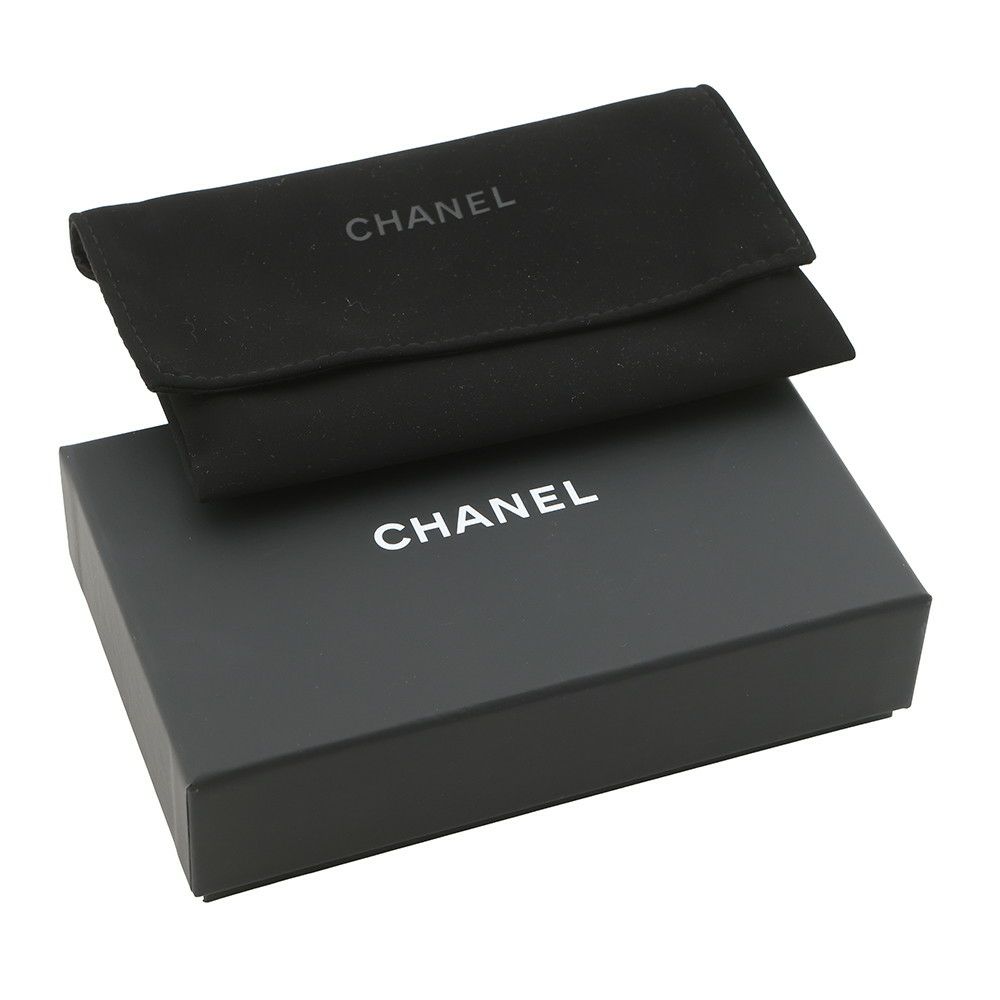 シャネル カードケース ココマーク メタリック キャビアスキン AP4705 CHANEL 名刺入れ