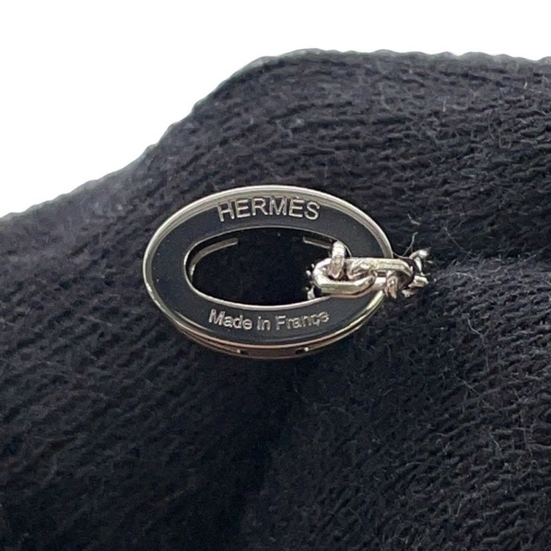 エルメス ネックレス ミニ・ポップアッシュ ローズドラジェ/シルバー金具 HERMES アクセサリー