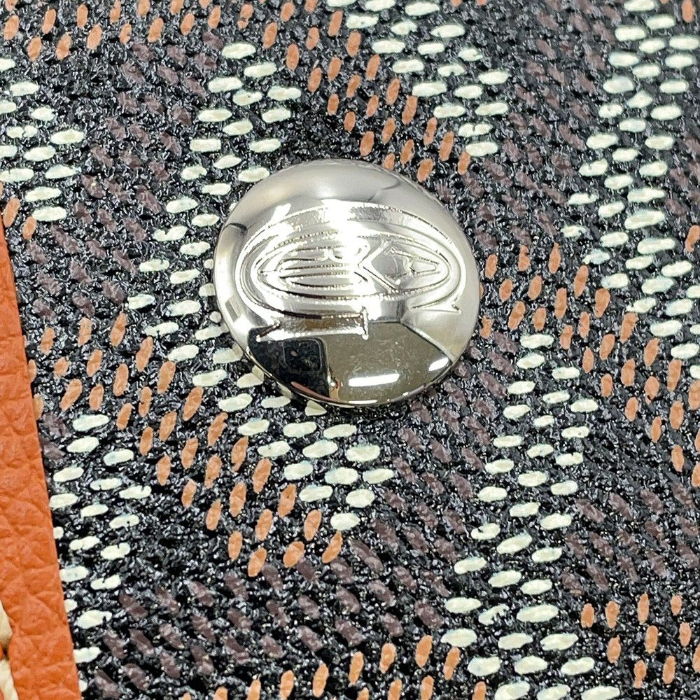 ゴヤール トートバッグ ボエム ホーボーバッグ PVC BOHEMEPMLTY01CL03P GOYARD ポーチ付き 黒 ブラウン