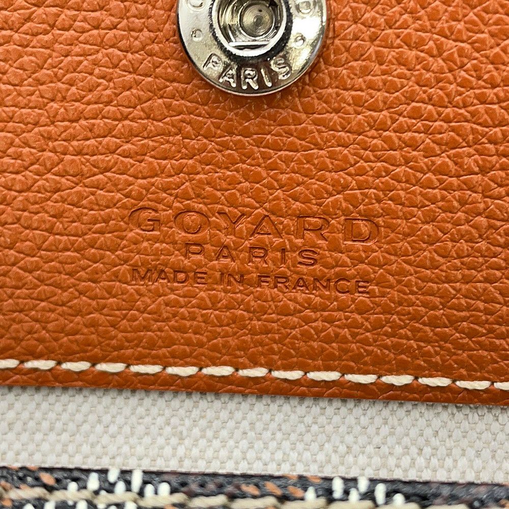 ゴヤール トートバッグ ボエム ホーボーバッグ PVC BOHEMEPMLTY01CL03P GOYARD ポーチ付き 黒 ブラウン