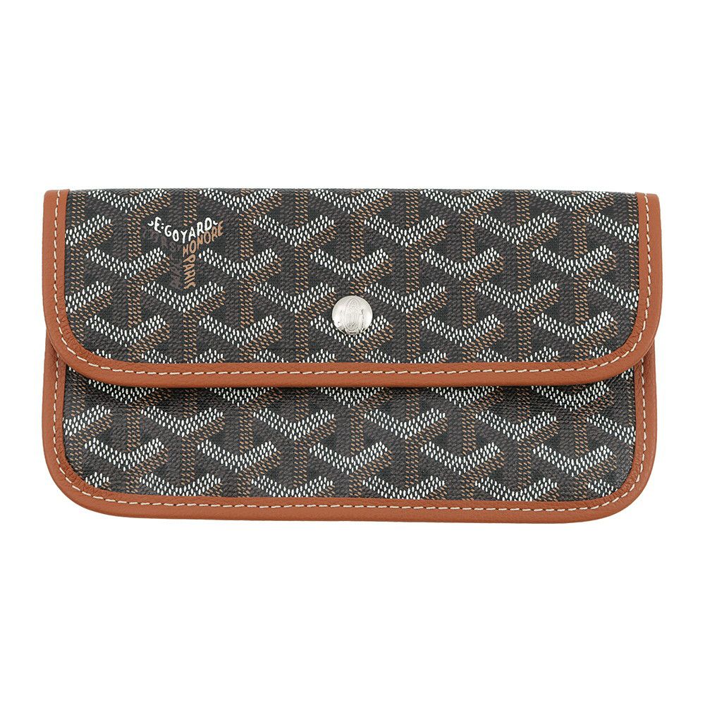 ゴヤール トートバッグ ボエム ホーボーバッグ PVC BOHEMEPMLTY01CL03P GOYARD ポーチ付き 黒 ブラウン