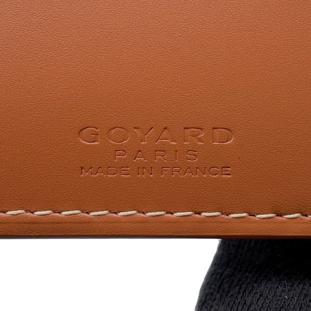 ゴヤール 二つ折り財布 ヘリボーン サンフロランタン PVC レザー APM110 GOYARD 財布 メンズ