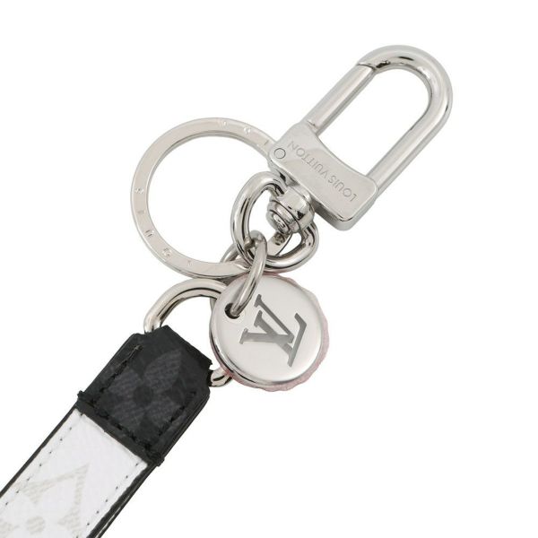 ルイヴィトン キーリング モノグラム・エクリプス キーホルダー・ドラゴンヌ M82379 ヴィトン キーホルダー ブラック 黒 メンズ