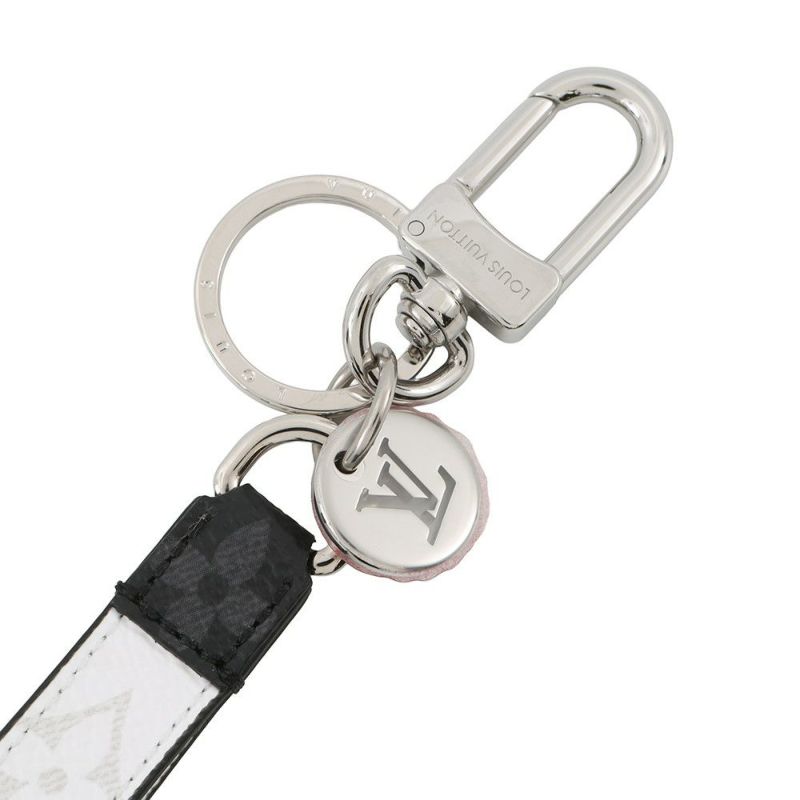 ルイヴィトン キーリング モノグラム・エクリプス キーホルダー・ドラゴンヌ M82379 ヴィトン キーホルダー ブラック 黒 メンズ