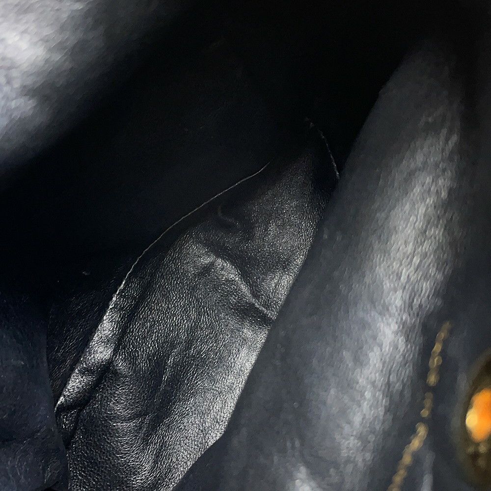 シャネル リュック ココマーク マトラッセ チェーンショルダー ラムスキン A10177 CHANEL バッグ バックパック 黒