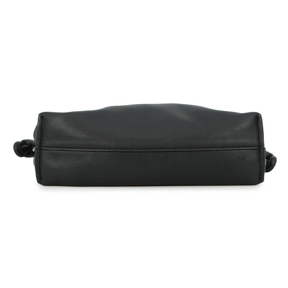 ロエベ ショルダーバッグ フラメンコ クラッチバッグ ミニ アナグラム レザー A411FC2X37 LOEWE 2way 黒