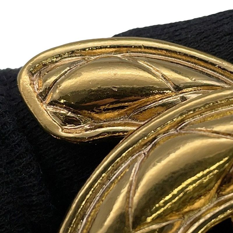 シャネル ブローチ ココマーク マトラッセ メタル ヴィンテージ CHANEL アクセサリー