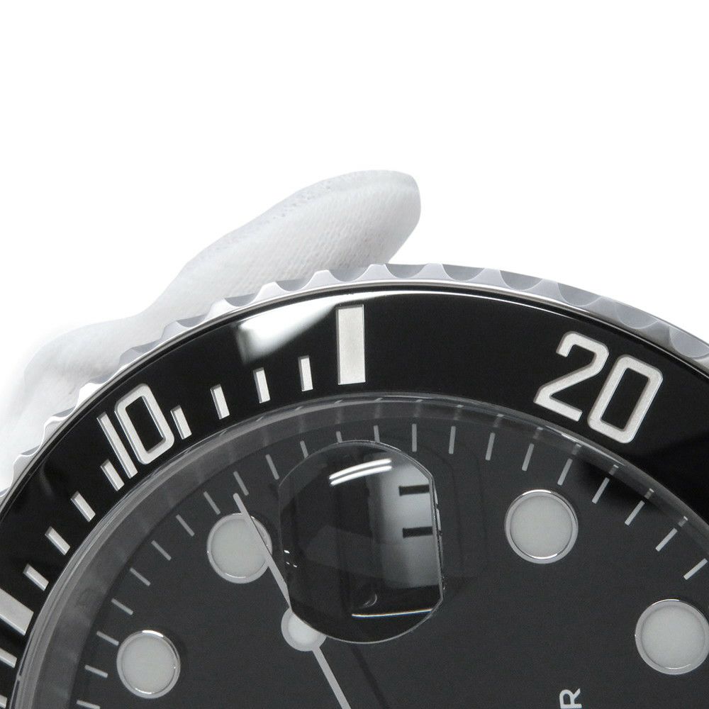 ロレックス サブマリーナデイト デスククロック ROLEX 置時計 黒文字盤