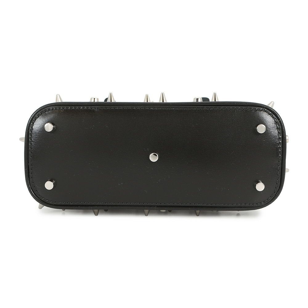 グッチ ハンドバッグ ダイアナ バンブー ズタッズ ミニ レザー/メタル 715775 GUCCI 2wayショルダーバッグ 黒