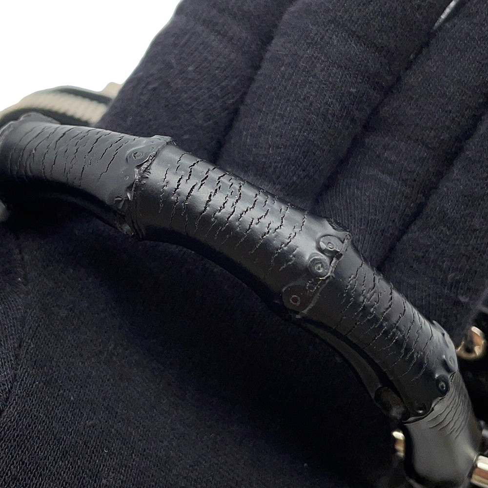 グッチ ハンドバッグ ダイアナ バンブー ズタッズ ミニ レザー/メタル 715775 GUCCI 2wayショルダーバッグ 黒