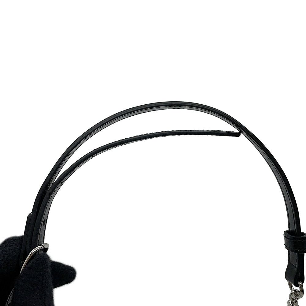 グッチ ハンドバッグ ダイアナ バンブー ズタッズ ミニ レザー/メタル 715775 GUCCI 2wayショルダーバッグ 黒