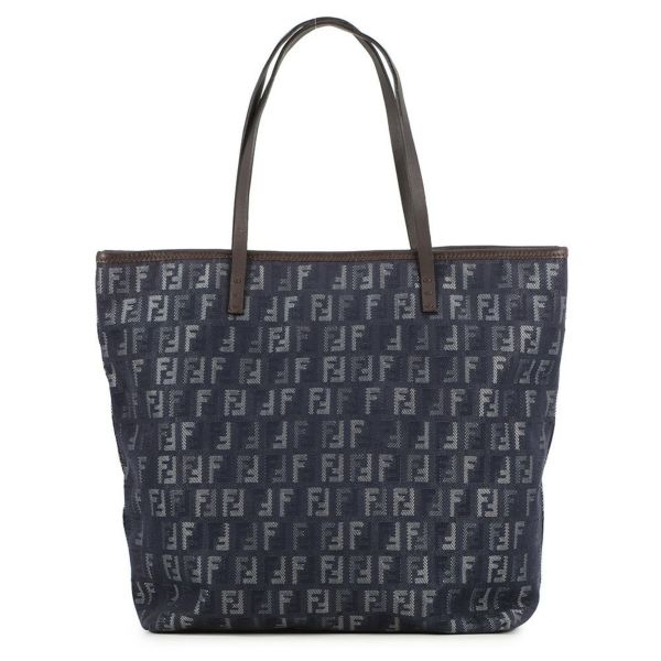 フェンディ トートバッグ ズッキーノ キャンバス/レザー FENDI バッグ