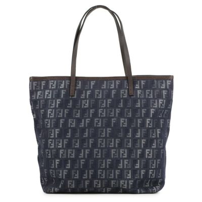 フェンディ トートバッグ ズッキーノ キャンバス/レザー FENDI バッグ