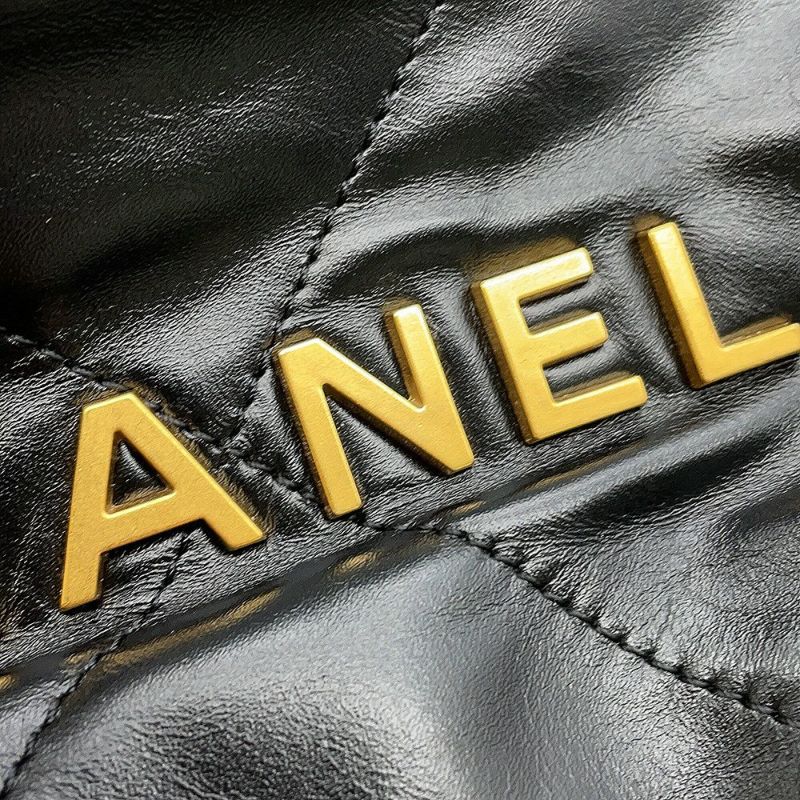 シャネル ハンドバッグ CHANEL 22 ミニ ココマーク シャイニーカーフレザー AS3980 CHANEL 2wayショルダーバッグ 黒