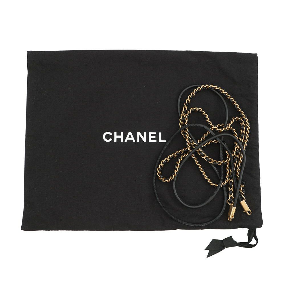 シャネル ハンドバッグ CHANEL 22 ミニ ココマーク シャイニーカーフレザー AS3980 CHANEL 2wayショルダーバッグ 黒