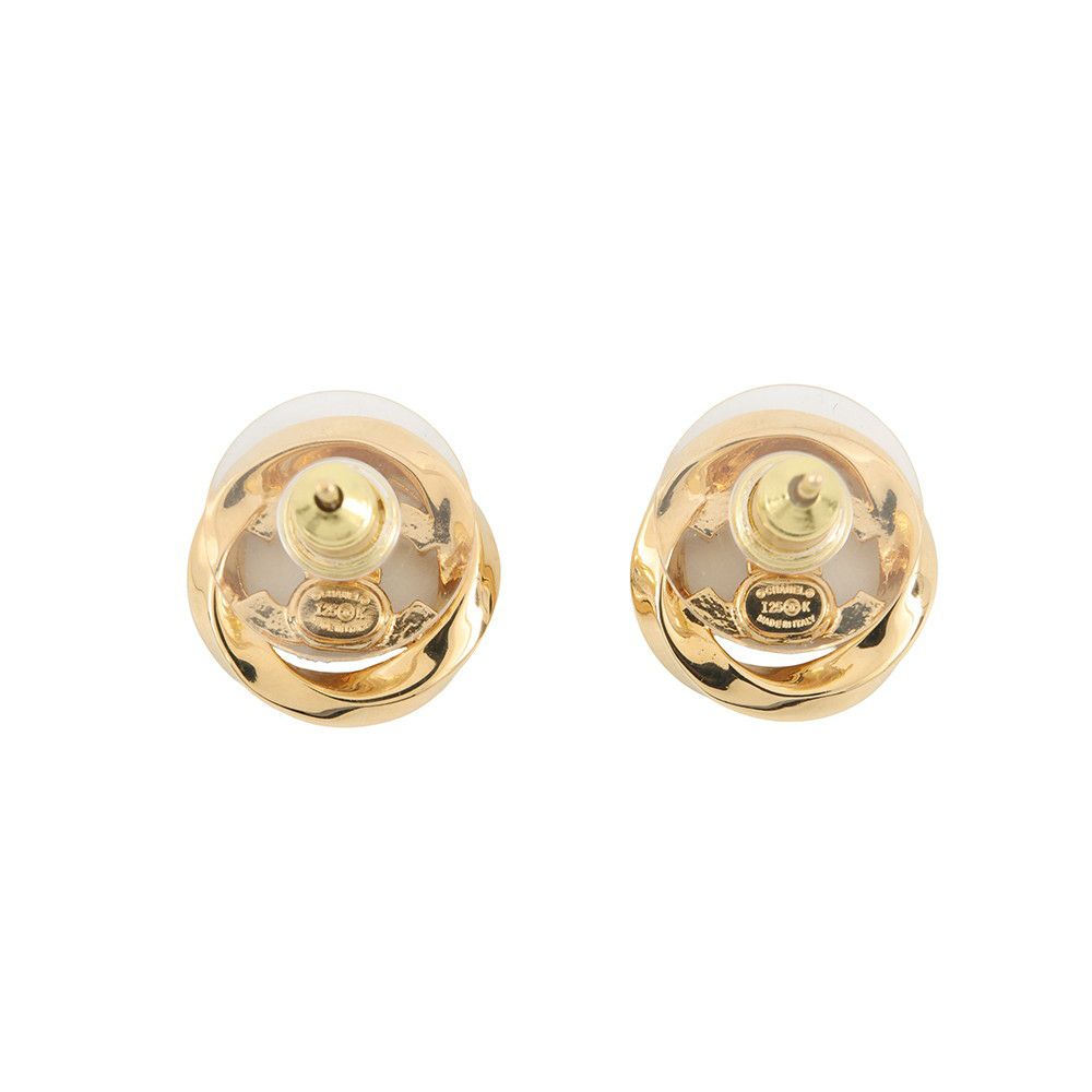 シャネル ピアス ココマーク ラインストーン I25 K ABG692 CHANEL アクセサリー