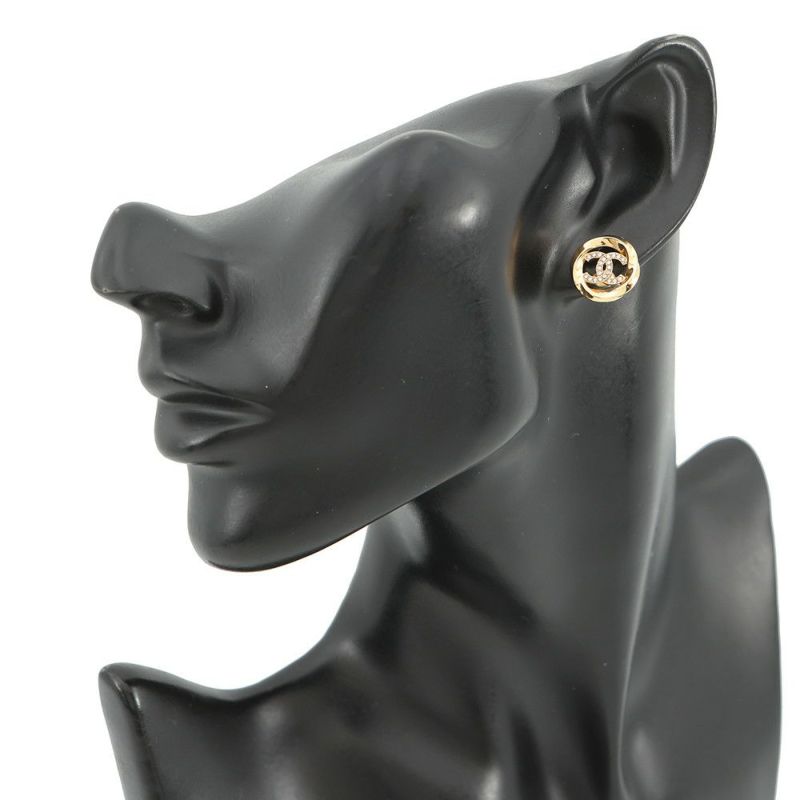 シャネル ピアス ココマーク ラインストーン I25 K ABG692 CHANEL アクセサリー