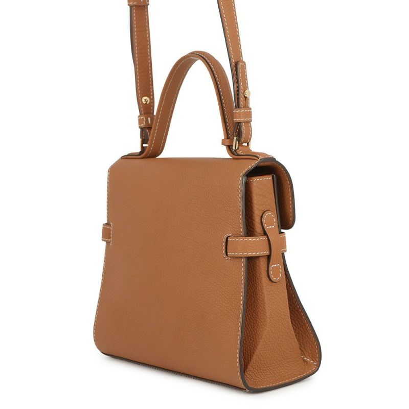 デルヴォー ハンドバッグ タンペートPM クリスピーカーフレザー AA0505AMF0ADNDO 2way デルボー