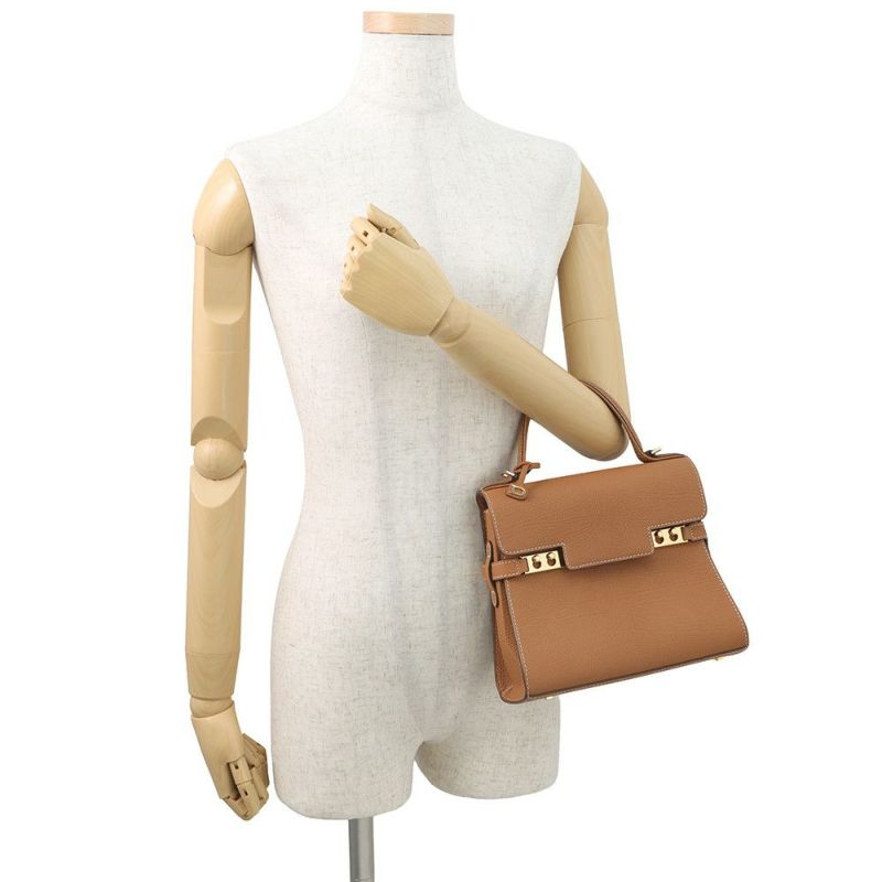 デルヴォー ハンドバッグ タンペートPM クリスピーカーフレザー AA0505AMF0ADNDO 2way デルボー