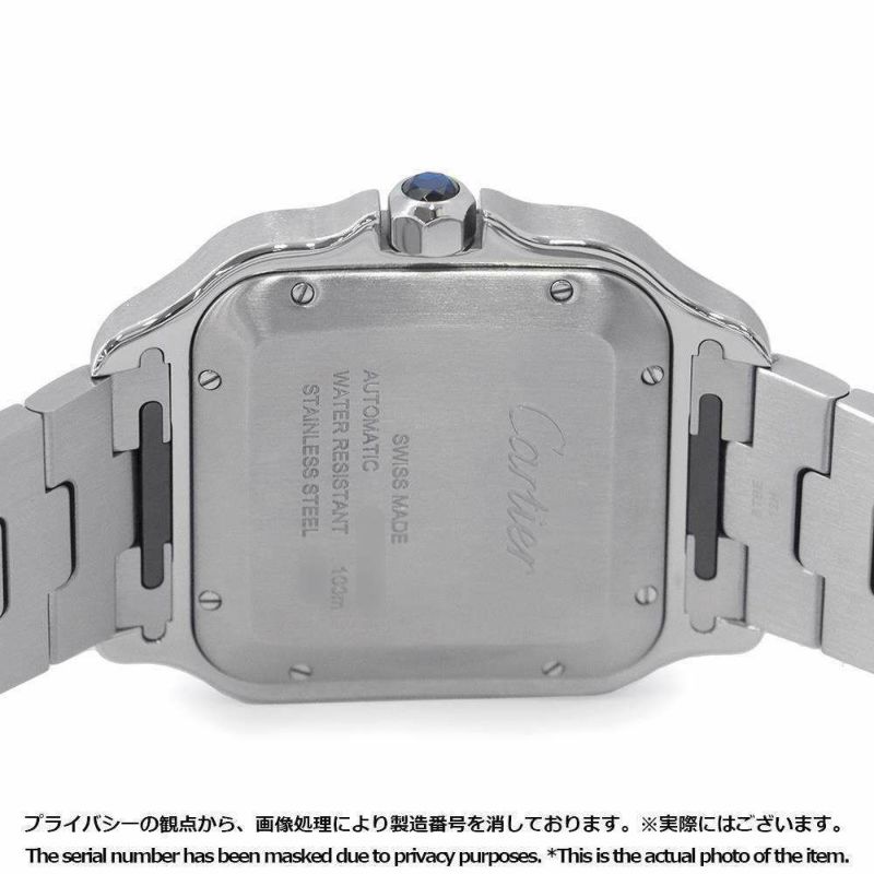 カルティエ サントス ドゥ カルティエ ウォッチ LM WSSA0018 Cartier 腕時計 シルバー文字盤