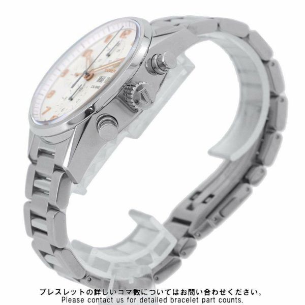 タグホイヤー カレラ クロノグラフ キャリバー16 デイデイト CV2A1AC.BA0738 TAG Heuer 腕時計 シルバー文字盤