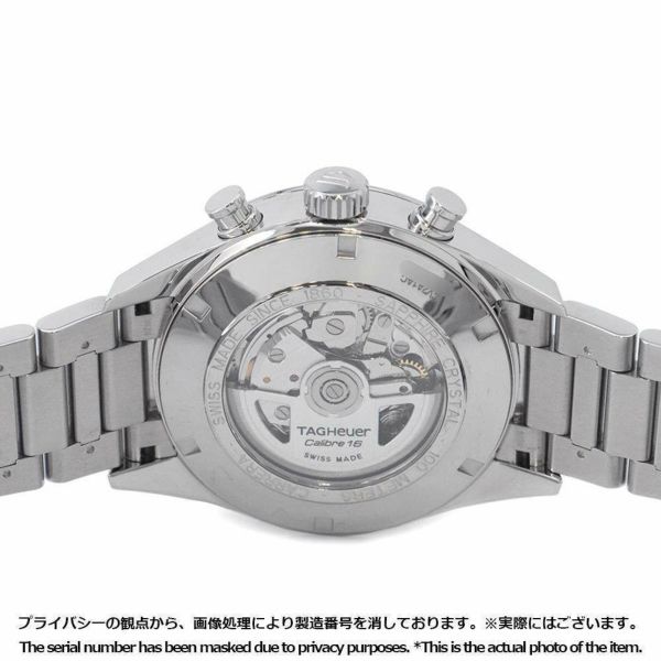 タグホイヤー カレラ クロノグラフ キャリバー16 デイデイト CV2A1AC.BA0738 TAG Heuer 腕時計 シルバー文字盤