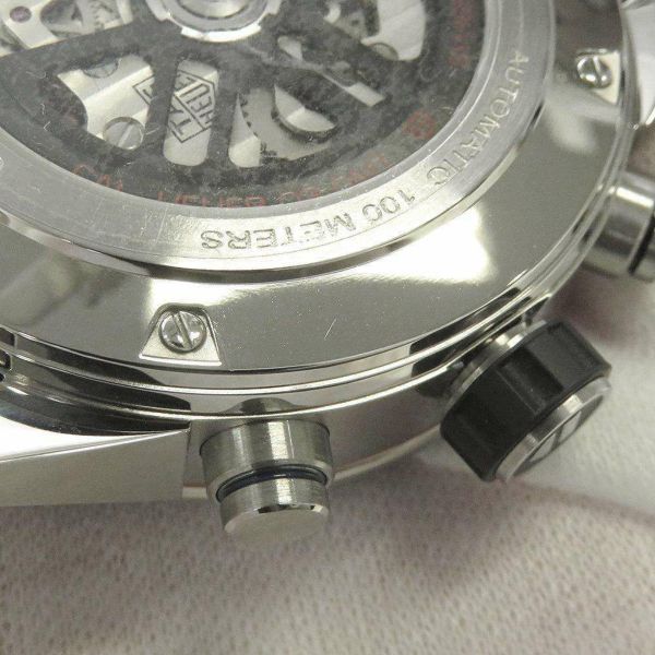 タグホイヤー カレラ キャリバー ホイヤー02 クロノグラフ GMT CBG2A1Z.BA0658 TAG Heuer 腕時計 スケルトン文字盤