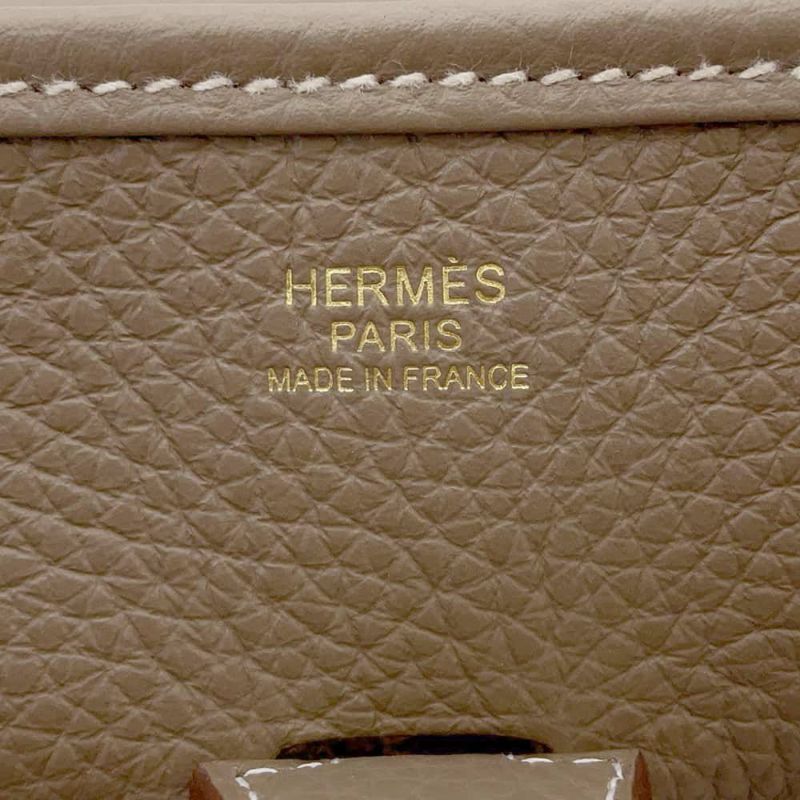 エルメス ショルダーバッグ エブリン3 PM エトゥープ/シルバー金具 トリヨンクレマンス W刻印