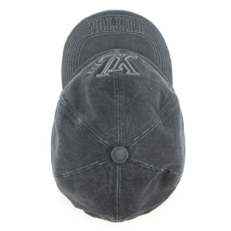 ルイヴィトン キャップ LV デニム ウォッシュド コットン M5235L LOUIS VUITTON 帽子