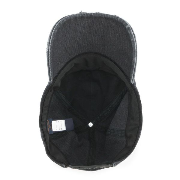 ルイヴィトン キャップ LV デニム ウォッシュド コットン M5235L LOUIS VUITTON 帽子