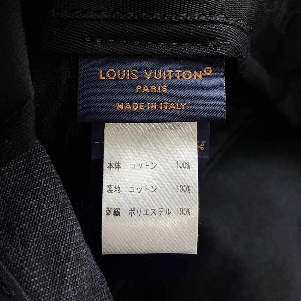ルイヴィトン キャップ LV デニム ウォッシュド コットン M5235L LOUIS VUITTON 帽子