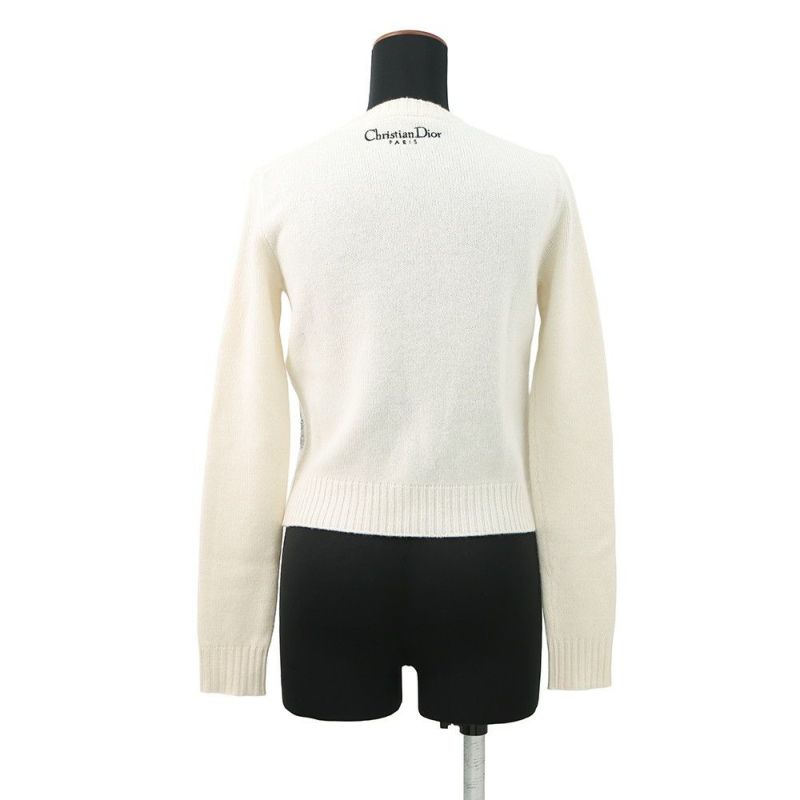 クリスチャン・ディオール ニット Butterfly Around The World セーター レディースサイズ34 414S57AM078 トップス