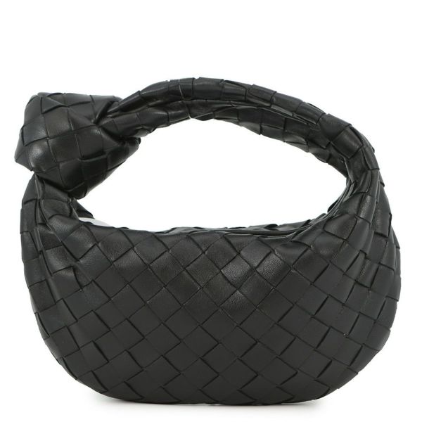 ボッテガヴェネタ ハンドバッグ イントレチャート ミニ ジョディ ラムスキン 651876 BOTTEGA VENETA 黒