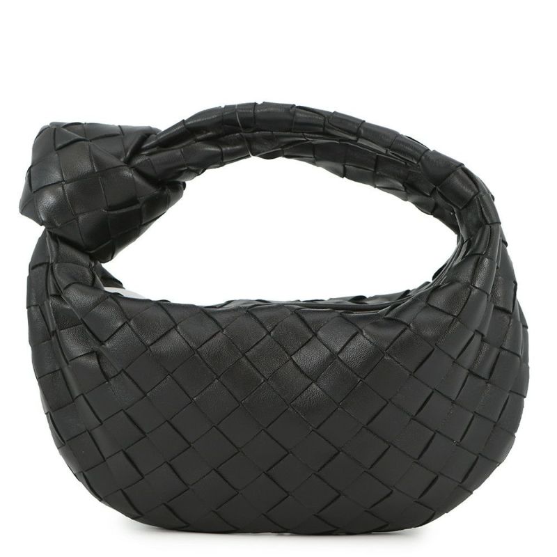 ボッテガヴェネタ ハンドバッグ イントレチャート ミニ ジョディ ラムスキン 651876 BOTTEGA VENETA 黒