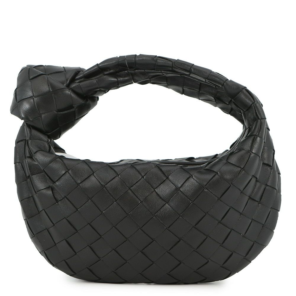 ボッテガヴェネタ ハンドバッグ イントレチャート ミニ ジョディ ラムスキン 651876 BOTTEGA VENETA 黒