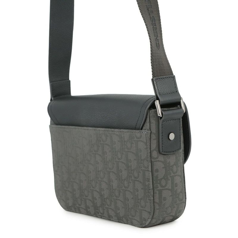 クリスチャン・ディオール ショルダーバッグ オブリーク サドル フラップ メッセンジャー スモール 1ADPO049JCL トロッター