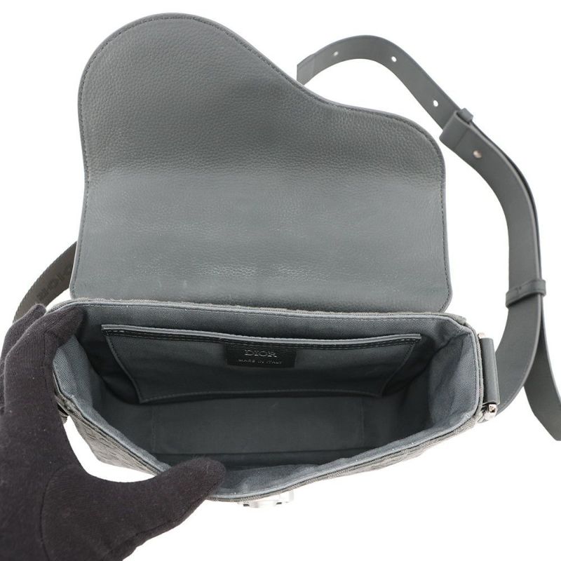 クリスチャン・ディオール ショルダーバッグ オブリーク サドル フラップ メッセンジャー スモール 1ADPO049JCL トロッター