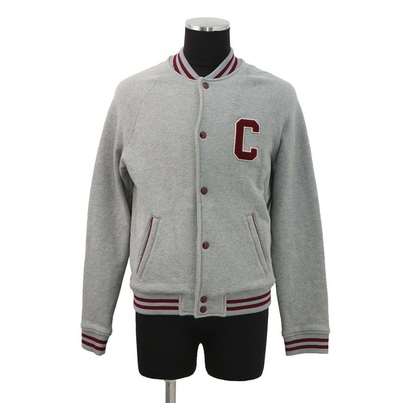 セリーヌ ジャケット テディカレッジジャケット コットン メンズサイズS 2Y16D345F CELINE アウター