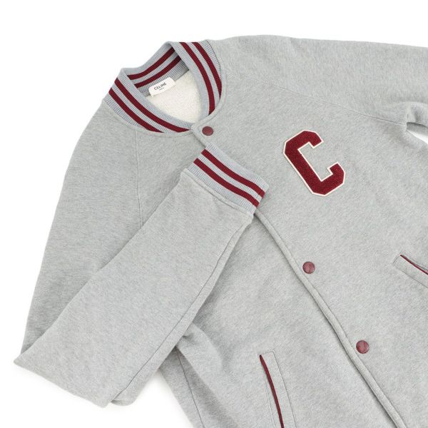 セリーヌ ジャケット テディカレッジジャケット コットン メンズサイズS 2Y16D345F CELINE アウター