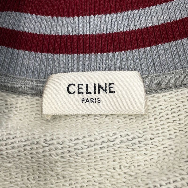 セリーヌ ジャケット テディカレッジジャケット コットン メンズサイズS 2Y16D345F CELINE アウター