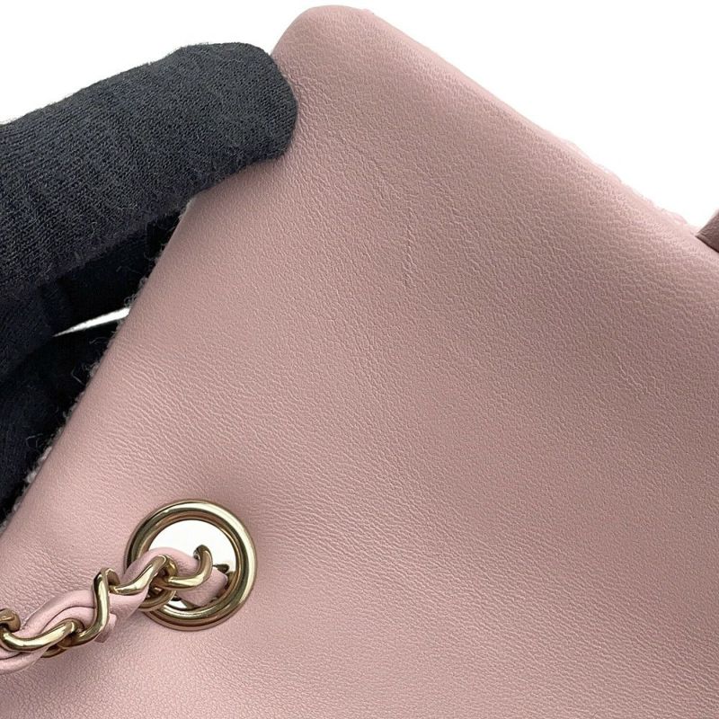 シャネル チェーンショルダーバッグ ミニ マトラッセ 20 ココマーク ツイード A69900 CHANEL