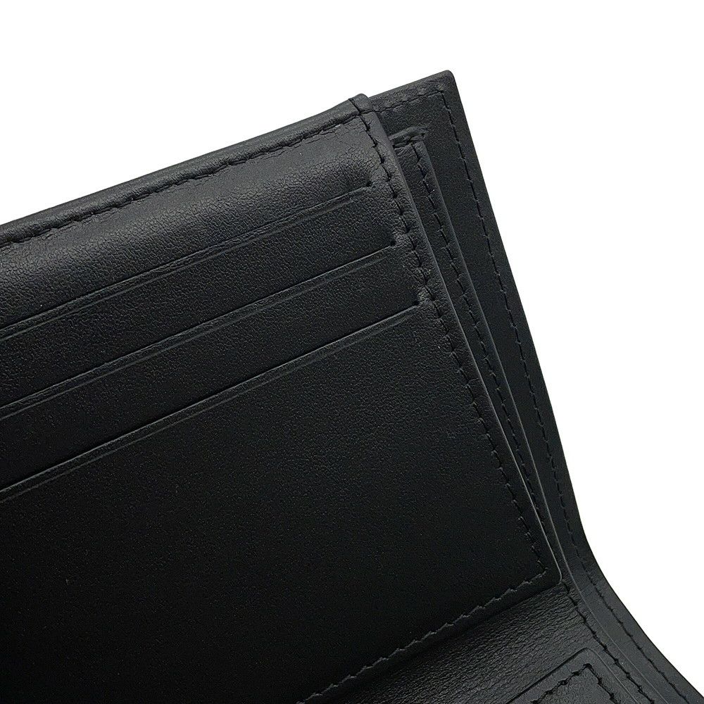 シャネル 三つ折り財布 ボーイシャネル ココマーク マトラッセ ウォレット キャビアスキン A80734 CHANEL 財布 黒