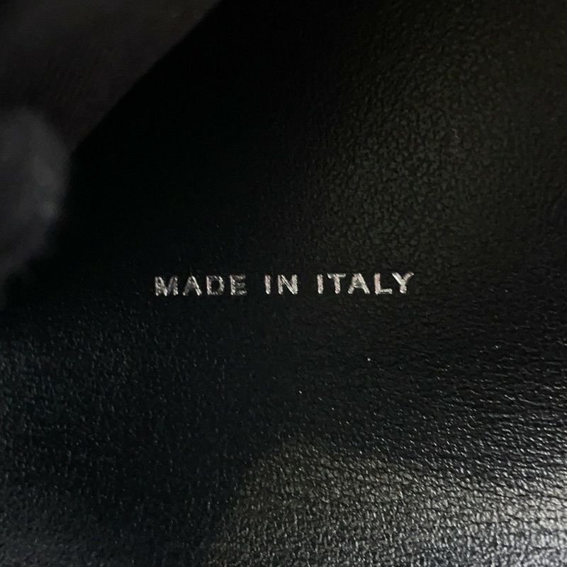 シャネル 三つ折り財布 ボーイシャネル ココマーク マトラッセ ウォレット キャビアスキン A80734 CHANEL 財布 黒