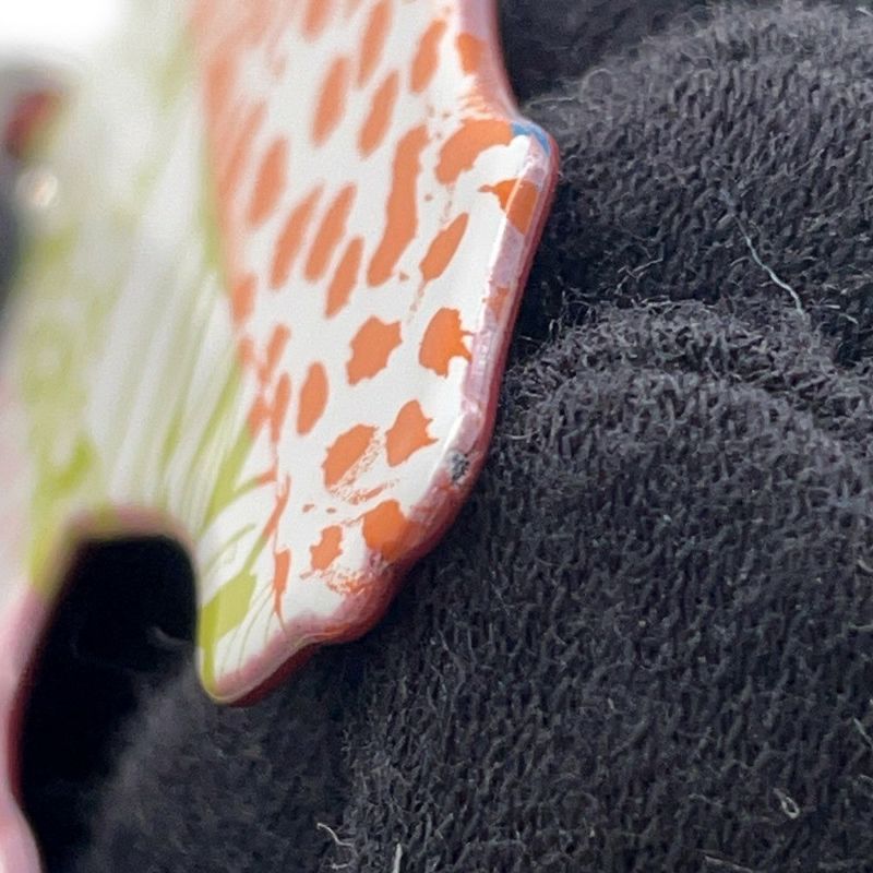 エルメス ネックレス タッタソール タトゥアージュGM ルージュグレナ/シルバー金具 HERMES アクセサリー