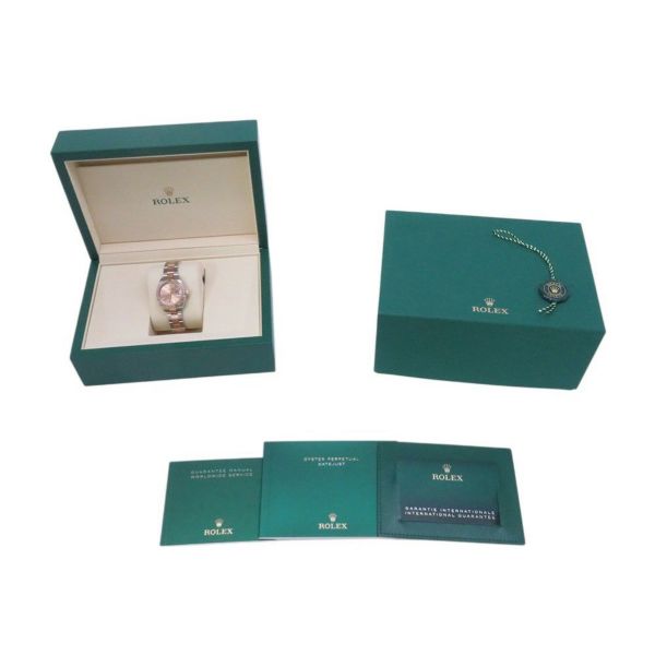 ロレックス レディ デイトジャスト SS/K18PG 279171 ROLEX 腕時計 ロゼ文字盤