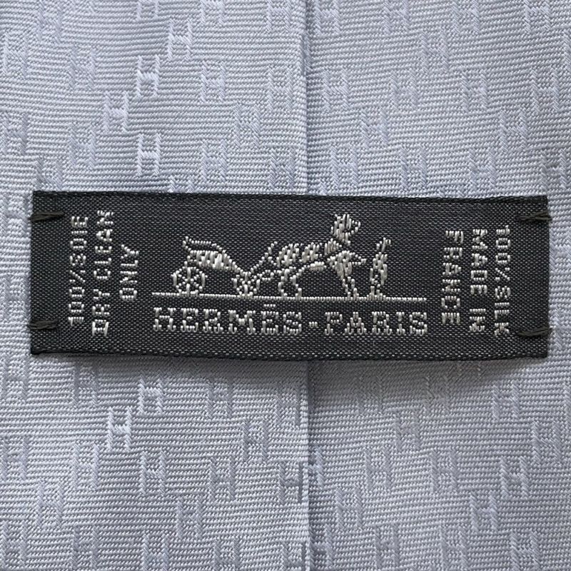 エルメス ネクタイ ニューH シルク HERMES タイ メンズ