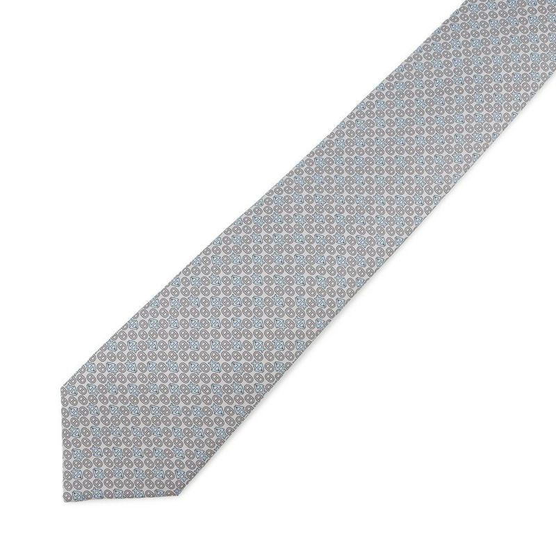 エルメス ネクタイ マイヨンモールフォーズ シルク HERMES タイ メンズ